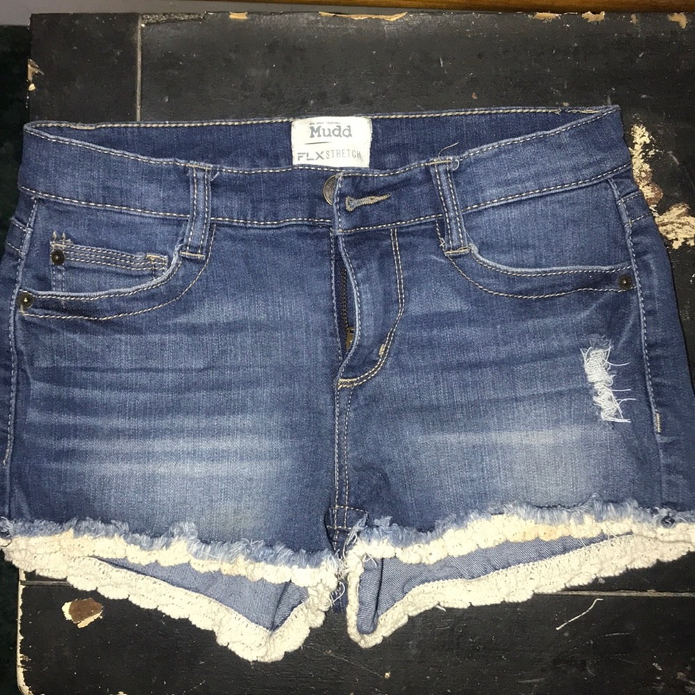 Mud Flx Stretch Jean Shorts Size 7